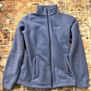 Columbia Slate Blue Full-Zip Fleece Jacket